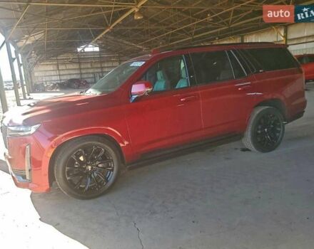 Червоний Каділак Ескалейд, об'ємом двигуна 3 л та пробігом 26 тис. км за 30000 $, фото 1 на Automoto.ua