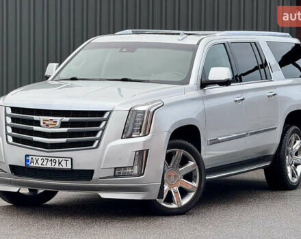Серый Кадиллак Эскалейд, объемом двигателя 6.16 л и пробегом 67 тыс. км за 41900 $, фото 1 на Automoto.ua