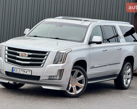 Серый Кадиллак Эскалейд, объемом двигателя 6.16 л и пробегом 67 тыс. км за 41900 $, фото 3 на Automoto.ua