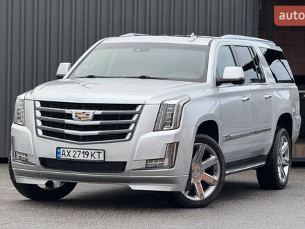 Серый Кадиллак Эскалейд, объемом двигателя 6.16 л и пробегом 67 тыс. км за 41900 $, фото 1 на Automoto.ua