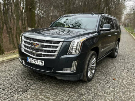 Серый Кадиллак Эскалейд, объемом двигателя 6.16 л и пробегом 176 тыс. км за 49500 $, фото 1 на Automoto.ua