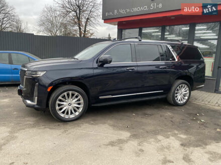 Синій Каділак Ескалейд, об'ємом двигуна 6.2 л та пробігом 30 тис. км за 85000 $, фото 1 на Automoto.ua