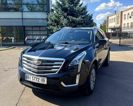 Черный Кадиллак XT5, объемом двигателя 3.6 л и пробегом 136 тыс. км за 20900 $, фото 1 на Automoto.ua