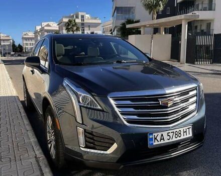 Синий Кадиллак XT5, объемом двигателя 3.6 л и пробегом 72 тыс. км за 8602 $, фото 1 на Automoto.ua