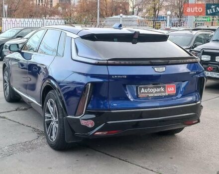 Синий Кадиллак Lyriq, объемом двигателя 0 л и пробегом 25 тыс. км за 45280 $, фото 12 на Automoto.ua
