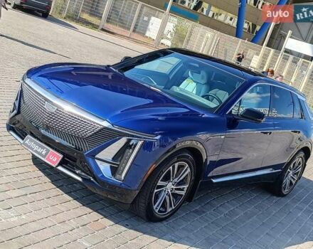 Синий Кадиллак Lyriq, объемом двигателя 0 л и пробегом 25 тыс. км за 46440 $, фото 1 на Automoto.ua