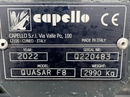 Капелло Quasar F8, об'ємом двигуна 0 л та пробігом 0 тис. км за 27547 $, фото 1 на Automoto.ua