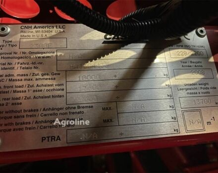 Кейс 2388, об'ємом двигуна 0 л та пробігом 0 тис. км за 91365 $, фото 14 на Automoto.ua