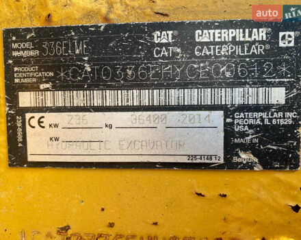 Катерпиллер 336, объемом двигателя 0 л и пробегом 11 тыс. км за 134772 $, фото 6 на Automoto.ua