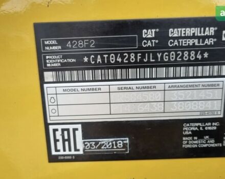 Катерпиллер 428 2018 в Чернигове на Automoto.ua Катерпиллер 428, объемом двигателя 0 л и пробегом 0 тыс. км за 50000 $, фото 2 на Automoto.ua
