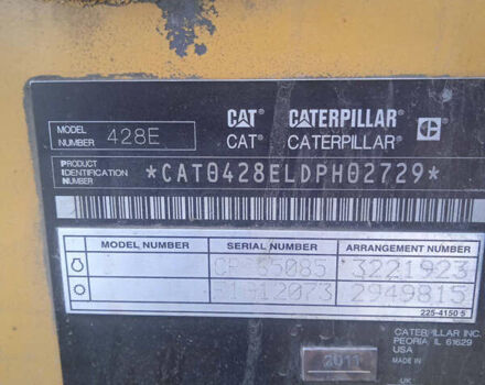 Катерпиллер 428E, объемом двигателя 0 л и пробегом 0 тыс. км за 47000 $, фото 5 на Automoto.ua