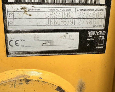 Желтый Катерпиллер 432, объемом двигателя 4.5 л и пробегом 8 тыс. км за 43250 $, фото 2 на Automoto.ua