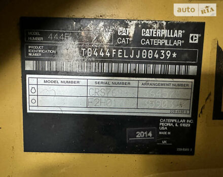 Желтый Катерпиллер 444, объемом двигателя 4 л и пробегом 7 тыс. км за 72900 $, фото 14 на Automoto.ua