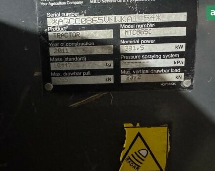 Челленджер MT 865C, об'ємом двигуна 18.13 л та пробігом 0 тис. км за 175900 $, фото 9 на Automoto.ua