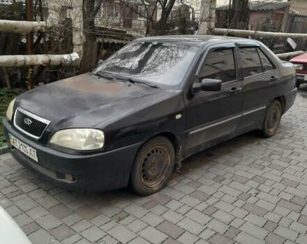 Чорний Чері А15, об'ємом двигуна 1.6 л та пробігом 140 тис. км за 600 $, фото 1 на Automoto.ua