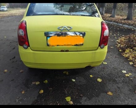 Желтый Чери A21, объемом двигателя 1.3 л и пробегом 159 тыс. км за 2200 $, фото 1 на Automoto.ua