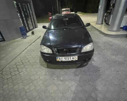 Черный Чери Амулет, объемом двигателя 1.6 л и пробегом 223 тыс. км за 800 $, фото 1 на Automoto.ua