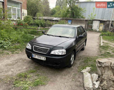 Чорний Чері Амулет, об'ємом двигуна 1.5 л та пробігом 250 тис. км за 800 $, фото 1 на Automoto.ua