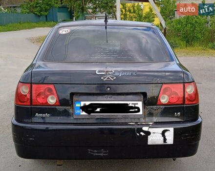 Черный Чери Амулет, объемом двигателя 1.6 л и пробегом 93 тыс. км за 1750 $, фото 5 на Automoto.ua