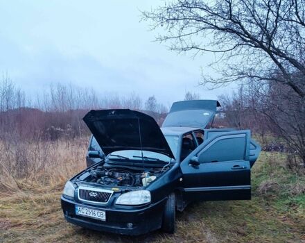 Черный Чери Амулет, объемом двигателя 1.6 л и пробегом 228 тыс. км за 2100 $, фото 1 на Automoto.ua
