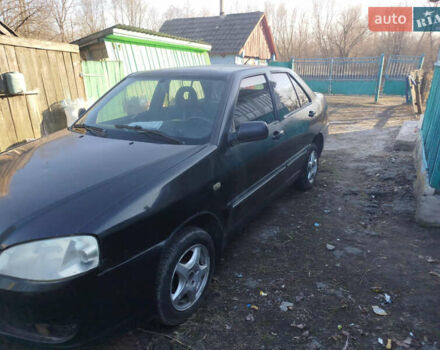 Черный Чери Амулет, объемом двигателя 1.6 л и пробегом 200 тыс. км за 1300 $, фото 3 на Automoto.ua
