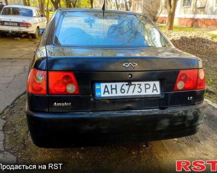 Чорний Чері Амулет, об'ємом двигуна 1.6 л та пробігом 145 тис. км за 2100 $, фото 6 на Automoto.ua