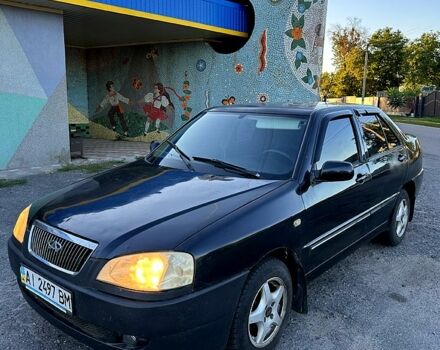 Чери Амулет 2008 в Золотоноше на Automoto.ua Черный Чери Амулет, объемом двигателя 1.6 л и пробегом 141 тыс. км за 1199 $, фото 1 на Automoto.ua