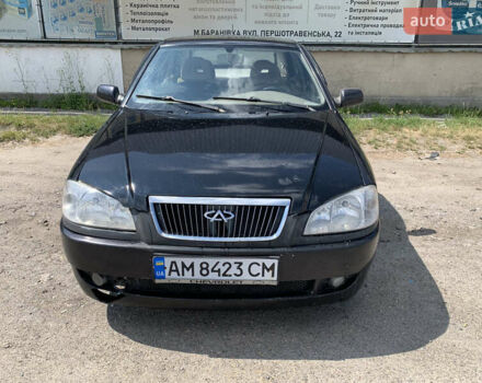 Черный Чери Амулет, объемом двигателя 1.6 л и пробегом 200 тыс. км за 1400 $, фото 1 на Automoto.ua