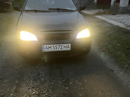 Черный Чери Амулет, объемом двигателя 1.6 л и пробегом 200 тыс. км за 850 $, фото 1 на Automoto.ua