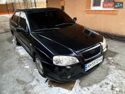 Черный Чери Амулет, объемом двигателя 1.6 л и пробегом 260 тыс. км за 1100 $, фото 1 на Automoto.ua