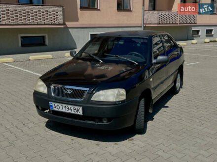 Чери Амулет 2008 в Ужгороде на Automoto.ua Черный Чери Амулет, объемом двигателя 1.6 л и пробегом 225 тыс. км за 1100 $, фото 1 на Automoto.ua