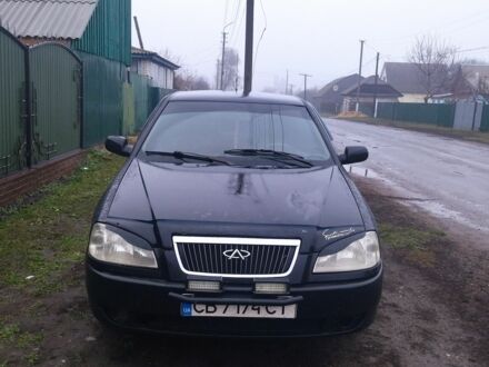 Черный Чери Амулет, объемом двигателя 1 л и пробегом 200 тыс. км за 1000 $, фото 1 на Automoto.ua