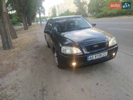 Чери Амулет 2008 в Днепре (Днепропетровске) на Automoto.ua Черный Чери Амулет, объемом двигателя 1.6 л и пробегом 240 тыс. км за 1600 $, фото 1 на Automoto.ua