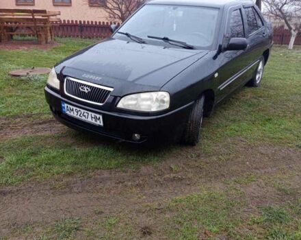 Черный Чери Амулет, объемом двигателя 1.6 л и пробегом 212 тыс. км за 2100 $, фото 1 на Automoto.ua