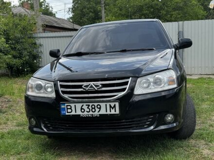 Чери Амулет 2012 в Кобеляках на Automoto.ua Черный Чери Амулет, объемом двигателя 1.5 л и пробегом 210 тыс. км за 3300 $, фото 1 на Automoto.ua
