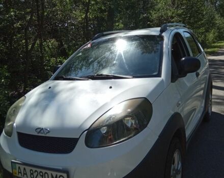 Белый Чери Бит, объемом двигателя 1.3 л и пробегом 112 тыс. км за 3700 $, фото 1 на Automoto.ua