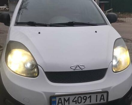 Белый Чери Бит, объемом двигателя 1.3 л и пробегом 122 тыс. км за 3500 $, фото 12 на Automoto.ua