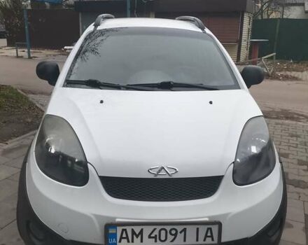 Белый Чери Бит, объемом двигателя 1.3 л и пробегом 122 тыс. км за 3500 $, фото 9 на Automoto.ua