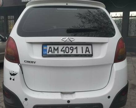 Белый Чери Бит, объемом двигателя 1.3 л и пробегом 122 тыс. км за 3500 $, фото 8 на Automoto.ua