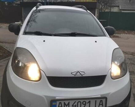 Белый Чери Бит, объемом двигателя 1.3 л и пробегом 122 тыс. км за 3500 $, фото 11 на Automoto.ua