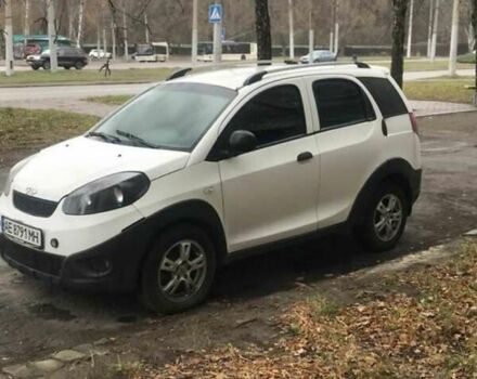 Белый Чери Бит, объемом двигателя 1.3 л и пробегом 110 тыс. км за 3700 $, фото 1 на Automoto.ua