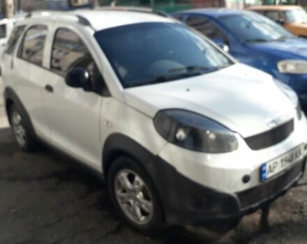 Белый Чери Бит, объемом двигателя 1.3 л и пробегом 110 тыс. км за 3400 $, фото 1 на Automoto.ua