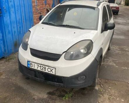 Белый Чери Бит, объемом двигателя 1.3 л и пробегом 147 тыс. км за 1500 $, фото 1 на Automoto.ua