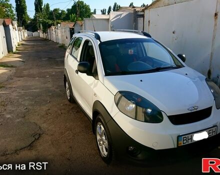 Белый Чери Бит, объемом двигателя 1.3 л и пробегом 990 тыс. км за 3500 $, фото 1 на Automoto.ua