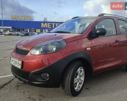 Красный Чери Бит, объемом двигателя 1.3 л и пробегом 46 тыс. км за 4500 $, фото 1 на Automoto.ua