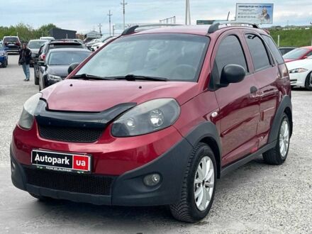 Чери Бит 2012 в Львове на Automoto.ua Красный Чери Бит, объемом двигателя 1.3 л и пробегом 188 тыс. км за 3790 $, фото 1 на Automoto.ua