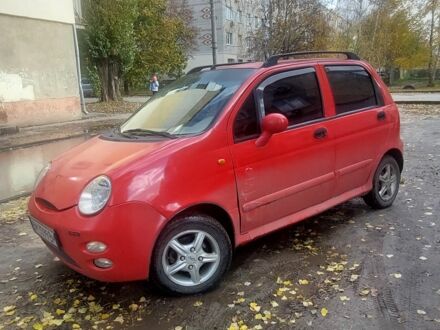 Чері Інша 2008 у Сумах на Automoto.ua Червоний Чері Інша, об'ємом двигуна 1.1 л та пробігом 132 тис. км за 1850 $, фото 1 на Automoto.ua