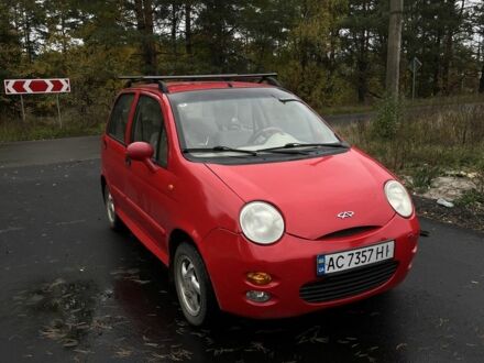 Чери Другая 2008 в Камень-Каширский на Automoto.ua Красный Чери Другая, объемом двигателя 1.1 л и пробегом 94 тыс. км за 2250 $, фото 1 на Automoto.ua