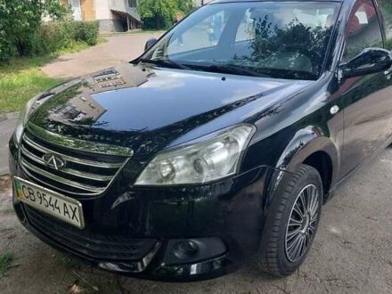 Черный Чери Е5, объемом двигателя 1.5 л и пробегом 160 тыс. км за 4200 $, фото 1 на Automoto.ua