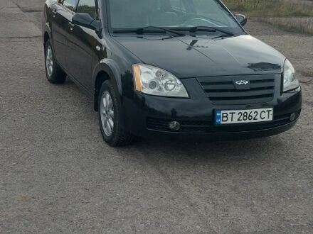 Черный Чери Элара, объемом двигателя 2 л и пробегом 152 тыс. км за 2500 $, фото 1 на Automoto.ua